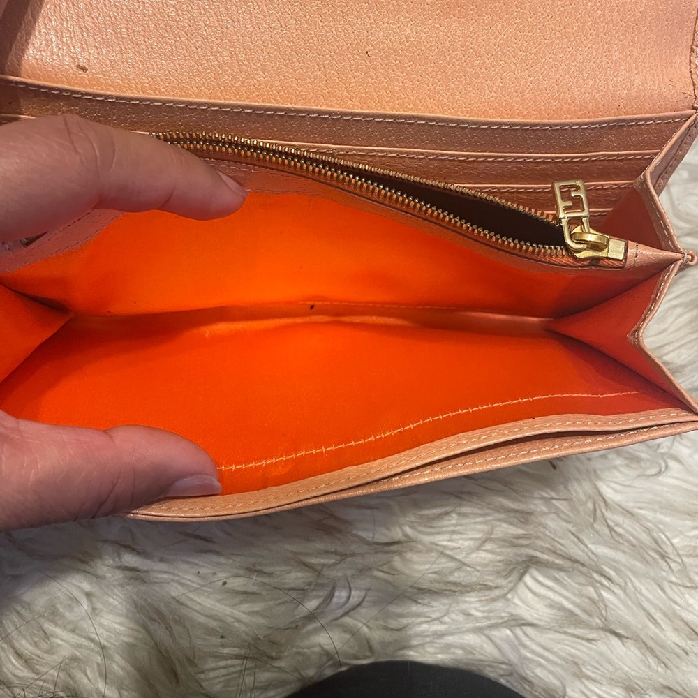 Fendi Pink Leather Long Continental wallet - Picture 13 of 13